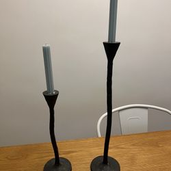 Potterybarn Petaluma Taper Candle Holder Set Of Two. 