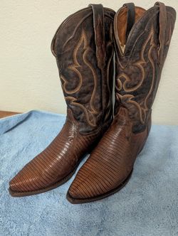 Botas De Armadillo/Lizard Boots 9 1/2 Ew