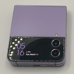 Unlocked 128GB Z Flip4 Samsung Bora Purple *All Carriers & Countries*Para Todos Paises*