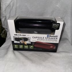 SoundLogic XT  Bluetooth Capsule Speaker with Built-In Microphone