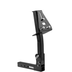 Hitch Spare Tire Mount For Truck w/ 2" Receiver Trailer Adjustable 