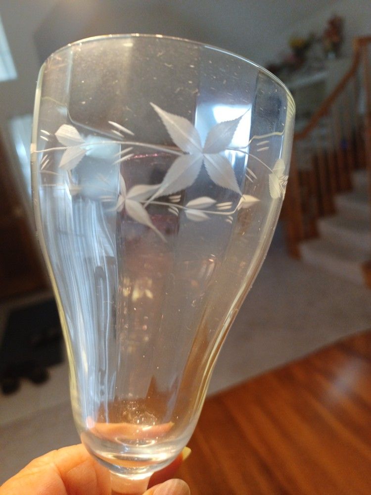 Crystal Stemware For Two 