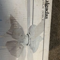 Ceiling Fan - 52” Ceiling Fan with All Accessories ( White Color )