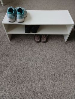 Wooden Shoe Rack
