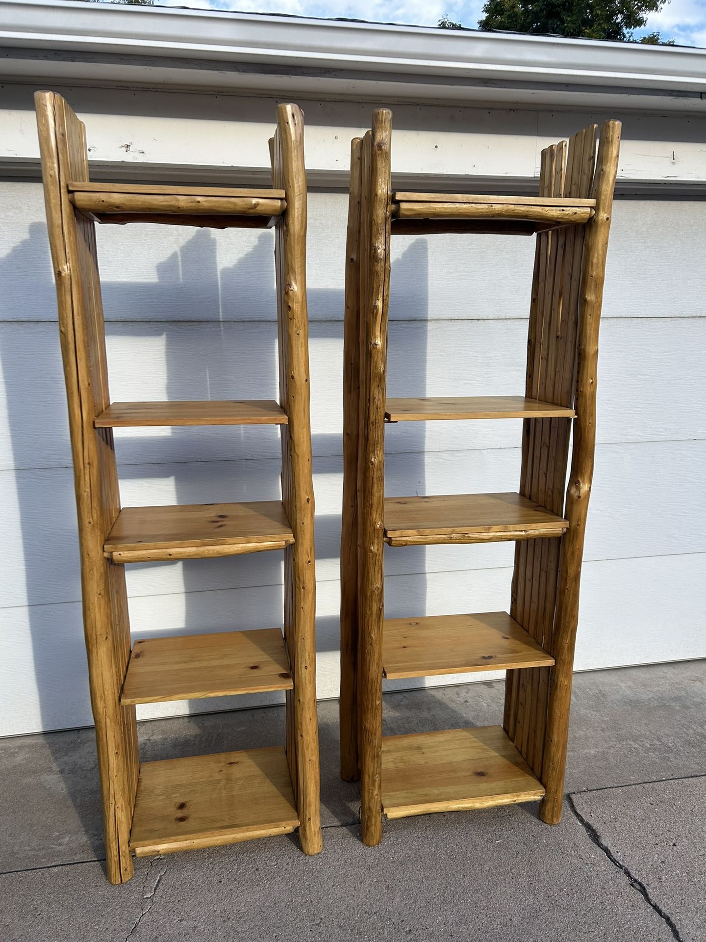 Bookcases- Rustic Log