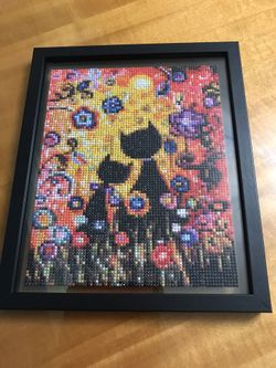 Brand New Hand Made Diamond Mosaics Painting, 10”x12”