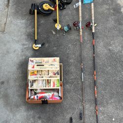 Penn Downriggers, Reels, Poles & Tackle