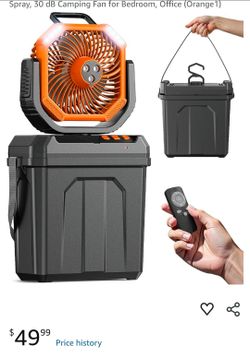 Outdoor Misting Fan