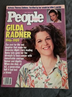 People Weekly Magazine Gilda Radner June 1989