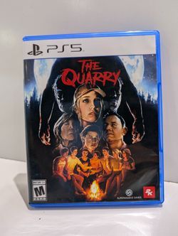 PS5 The Quarry 2022 Horror Video Game 2K Supermassive Games Mature