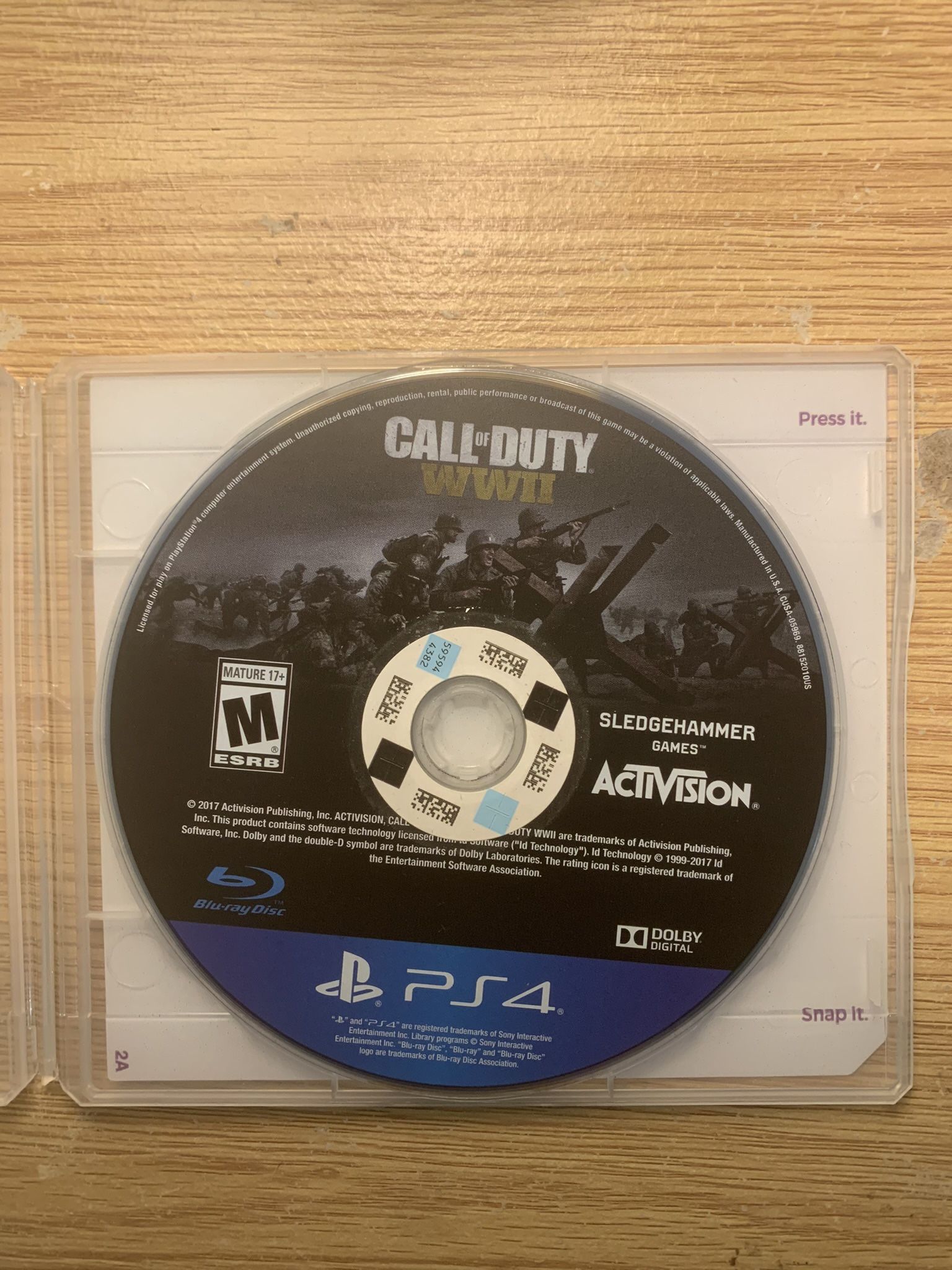 call of duty ww2 ps4