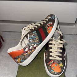 Disney X Gucci Ace Huey Dewey And Louie Size 12 U.S