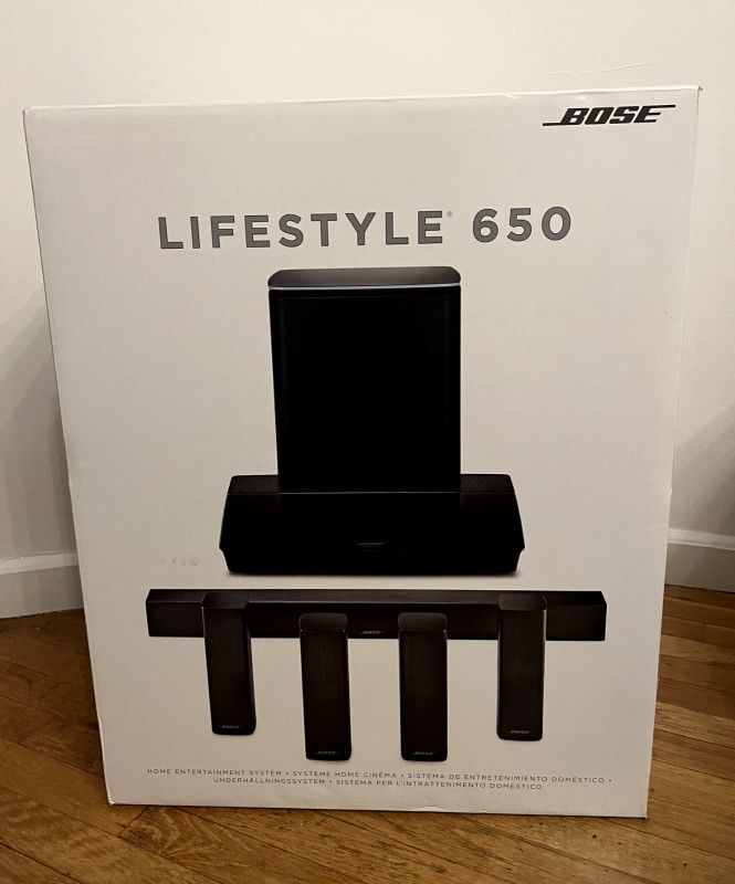 Bose Lifestyle 650 Home Theater System With Omnijewel Speakers NEW in sealed box