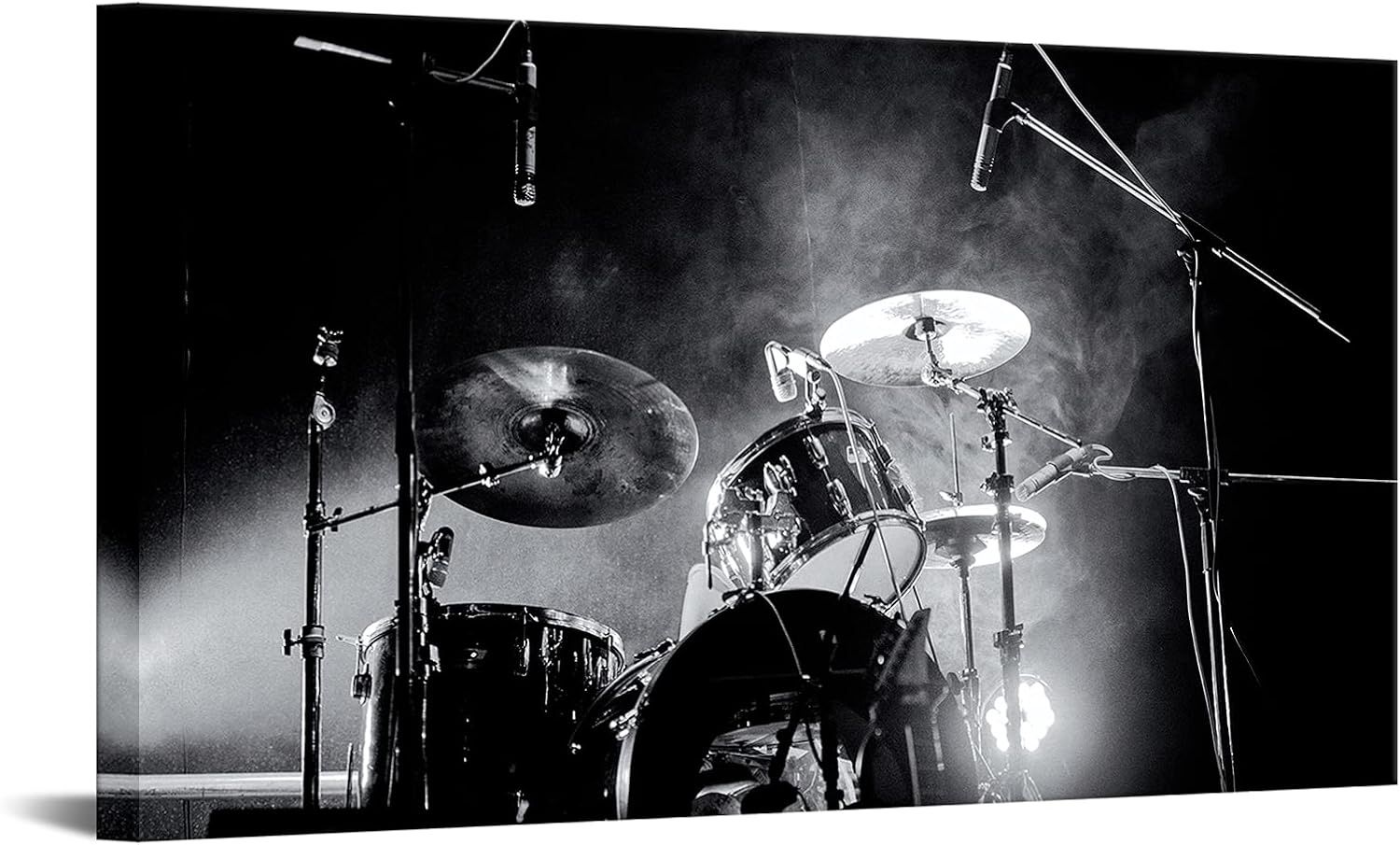 Drums - Very Cool Canvas Poster - 20” X 36” - Ready To Hang