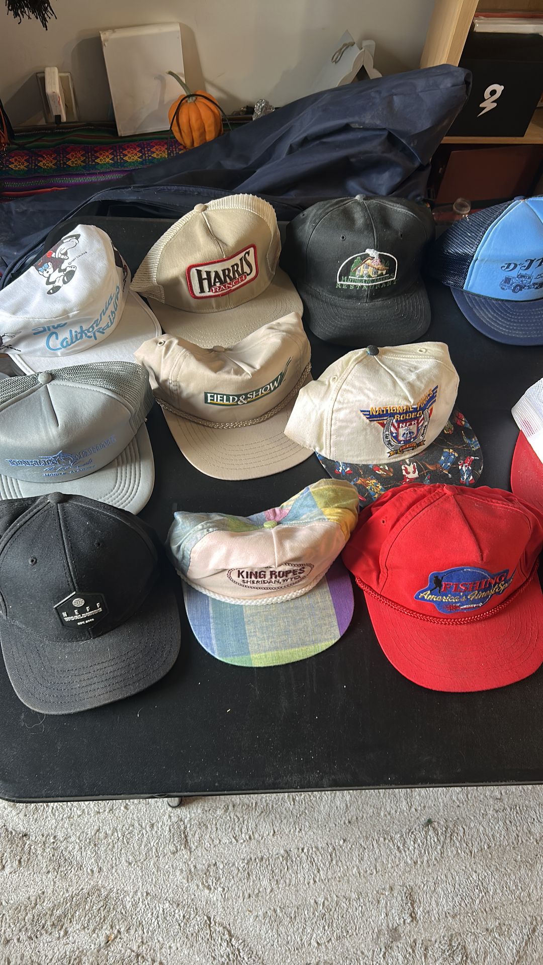 24 hats some vintage all in great condition