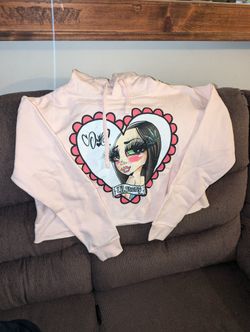 Sand One Cropped Sweatshirt