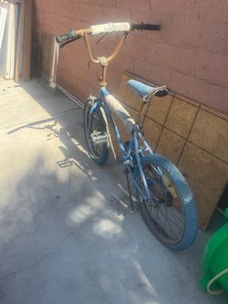 Vintage BMX Bike Blue