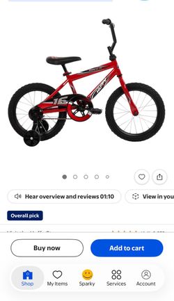 Huffy rock it bike 16in