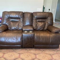 Leather Sofa Set