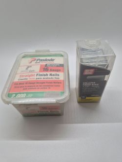Paslode,  straight finish nails