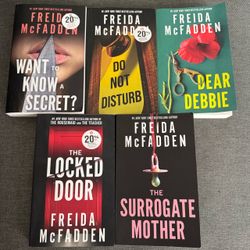 Freida McFadden 5-Book Paperback Lot