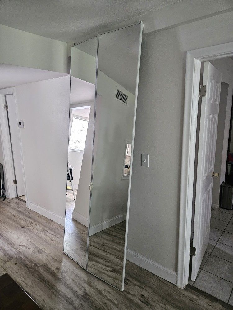 Bifold Mirror Closet Door 36"x 94"
