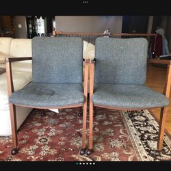 Jasper Company Two Chairs Made In Indiana 