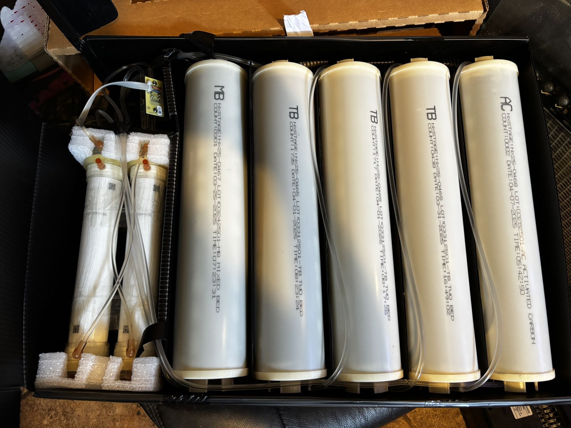 NEW nxSTAGE PAK-001 HOME DIALYSIS WATER FILTRATION SYSTEM Pureflow SL Pack