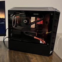Gaming PC (RTX 3070 FE) w/ Full Setup - 240Hz Monitor, Mouse / keyboard, Headset, Microphone