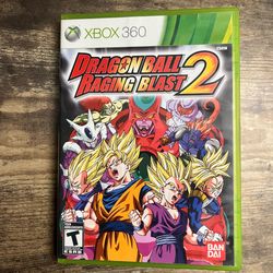 Dragon Ball Z Raging Blast 2 Xbox 360 CIB Complete In Box