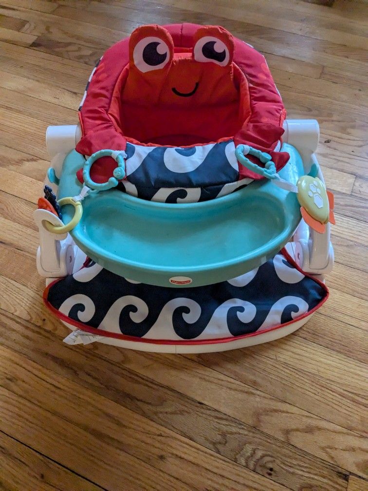Fisher-Price Portable Baby Chair Sit-Me-Up Floor Seat
