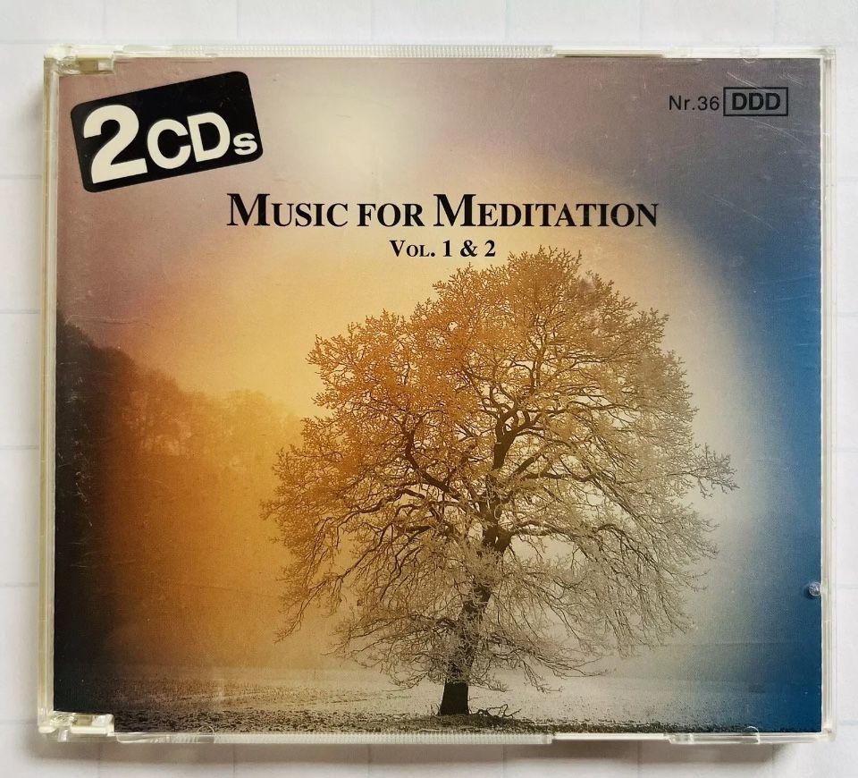 Music for Meditation. Vol. 1 & 2 - Audio CD By Various Music