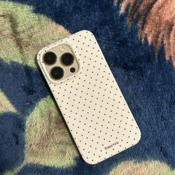 iPhone 14 Pro Case with Cute Polka Fashion Dot Designs