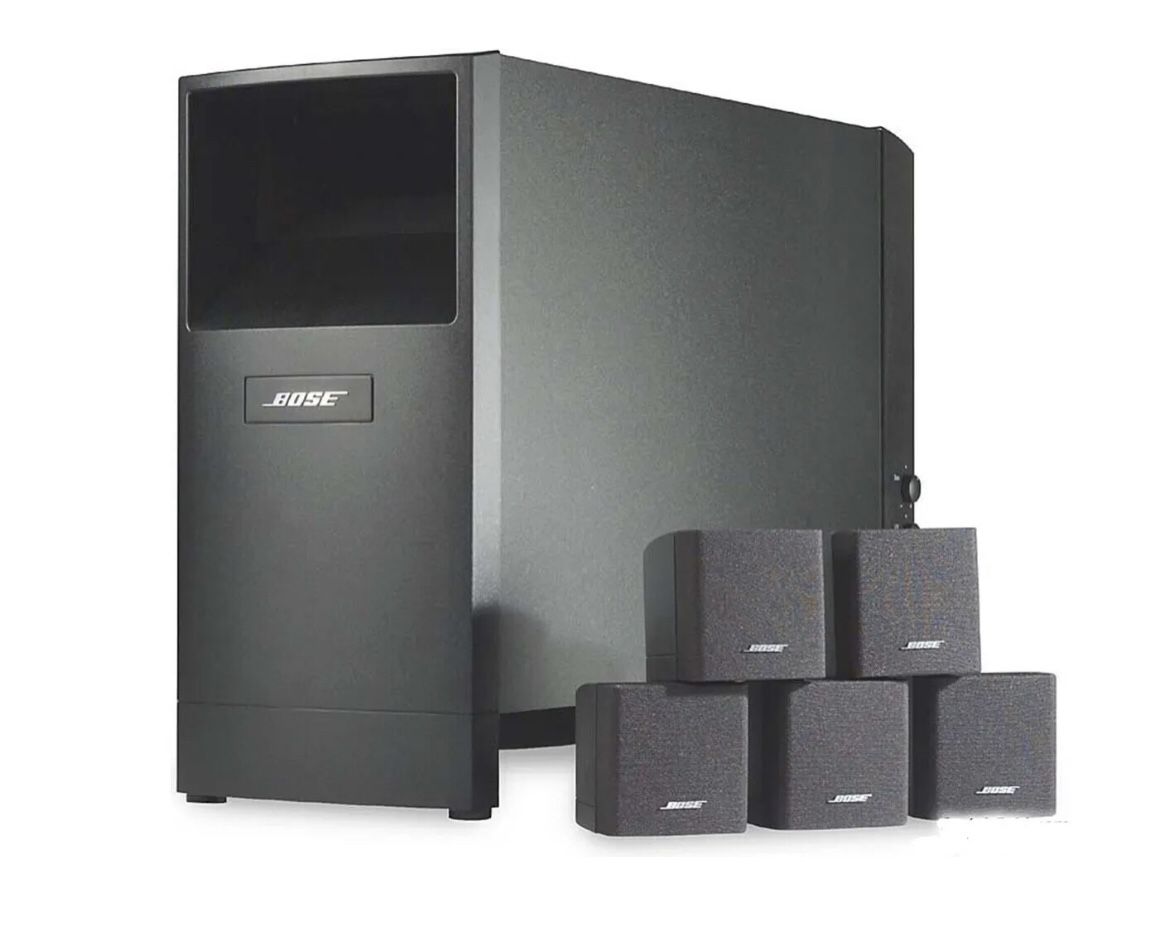 Bose Acoustimass 6 Series III Black Home Theater Speaker System