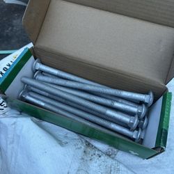 Hillman 1/2-in x 8-in Galvanized Coarse Thread Exterior Carriage Bolt