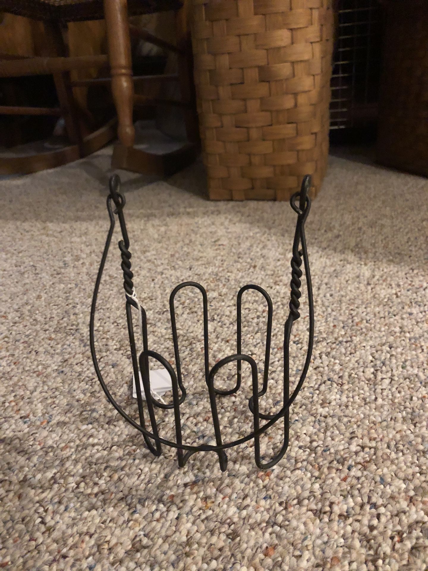 Wire Candle Jar Holder 