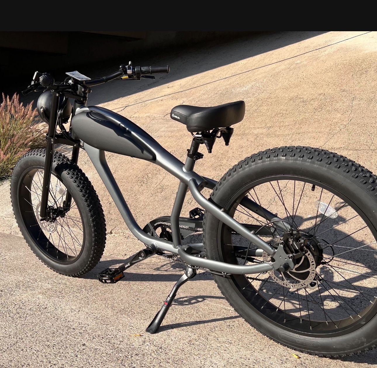 New! Electric Bike, E-bike, 1000 W, Bafang Motor, Retro Cruiser, Hidden Samsung Battery, Cheetah, Grey, Free Delivery 🚚 + Lock