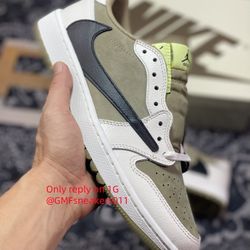 T.ravis S.cott x Ai.r J.ordan 1 Low Golf