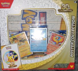 Pokémon TCG 30th Celebration Poster Collection Box