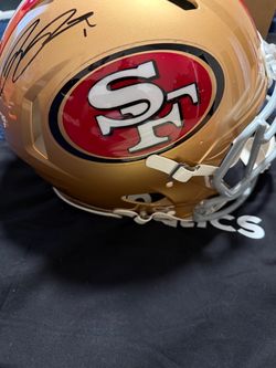 Ricky Pearsall Autographed 49ers Full-Size Helmet – Fanatics Authenticated
