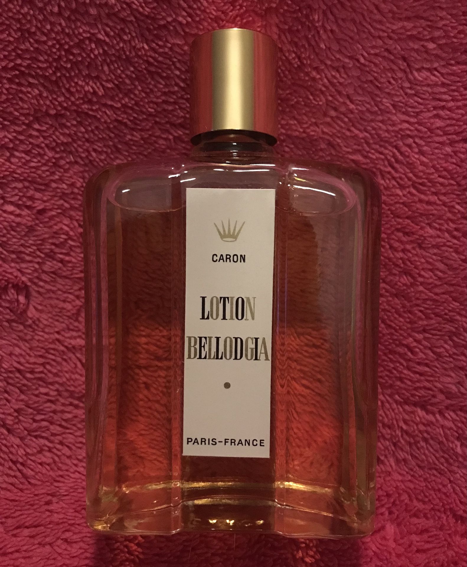 Vintage Caron Bellodgia 5 3/4 fl oz Paris France NEW & SEALED in Original Box!