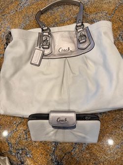 Coach bag and wallet