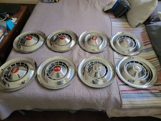 1954  15" Belair Hubcaps