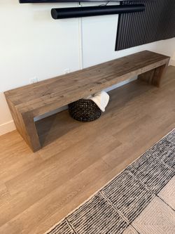 Wood Dining Bench