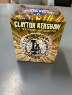Clayton Kershaw LA Dodgers Replica World Championship Ring