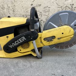 Wacker cut off saw, 12 inch, good condition, Work perfectly 