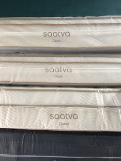 King Size Saatva Mattress $599.new Financing Available No Credit Needed 