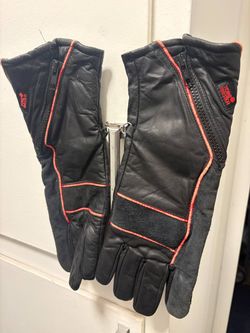 Tour Master motorcycle riding leather gloves XL
