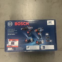 bosch drill combo new 