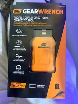 GearWrench Professional Bidirectional Diagnostic Scan Tool – New